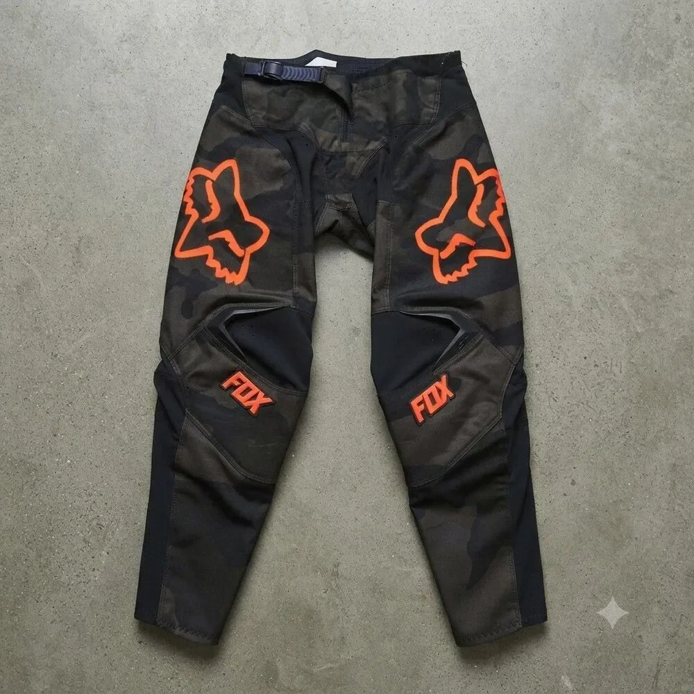 Fox Racing 180 Youth 24Y Black Camo BNKR Pant Kids Dirt Bike Clothing